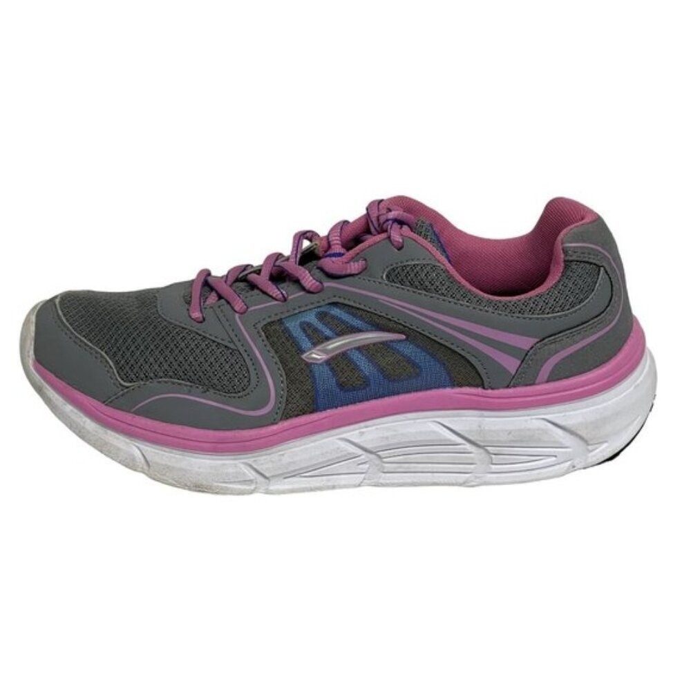 LA Gear Ultra Foam Women's Sneakers Gray Pink Size 10 WHEW Style LA15R141B-1